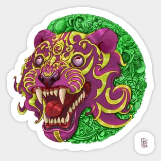 A Tiger Sticker